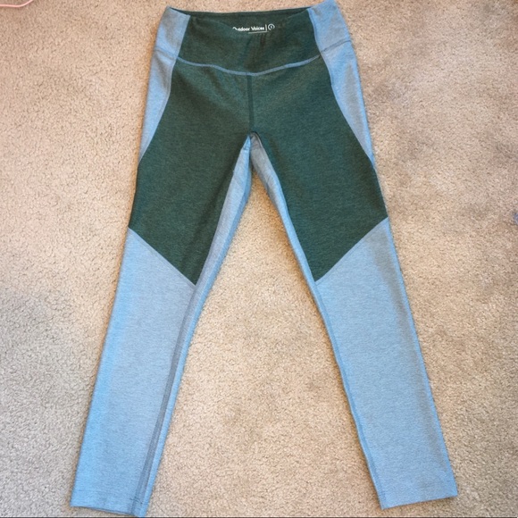 Outdoor Voices Pants - OV 3/4 Two-Tone Leggings